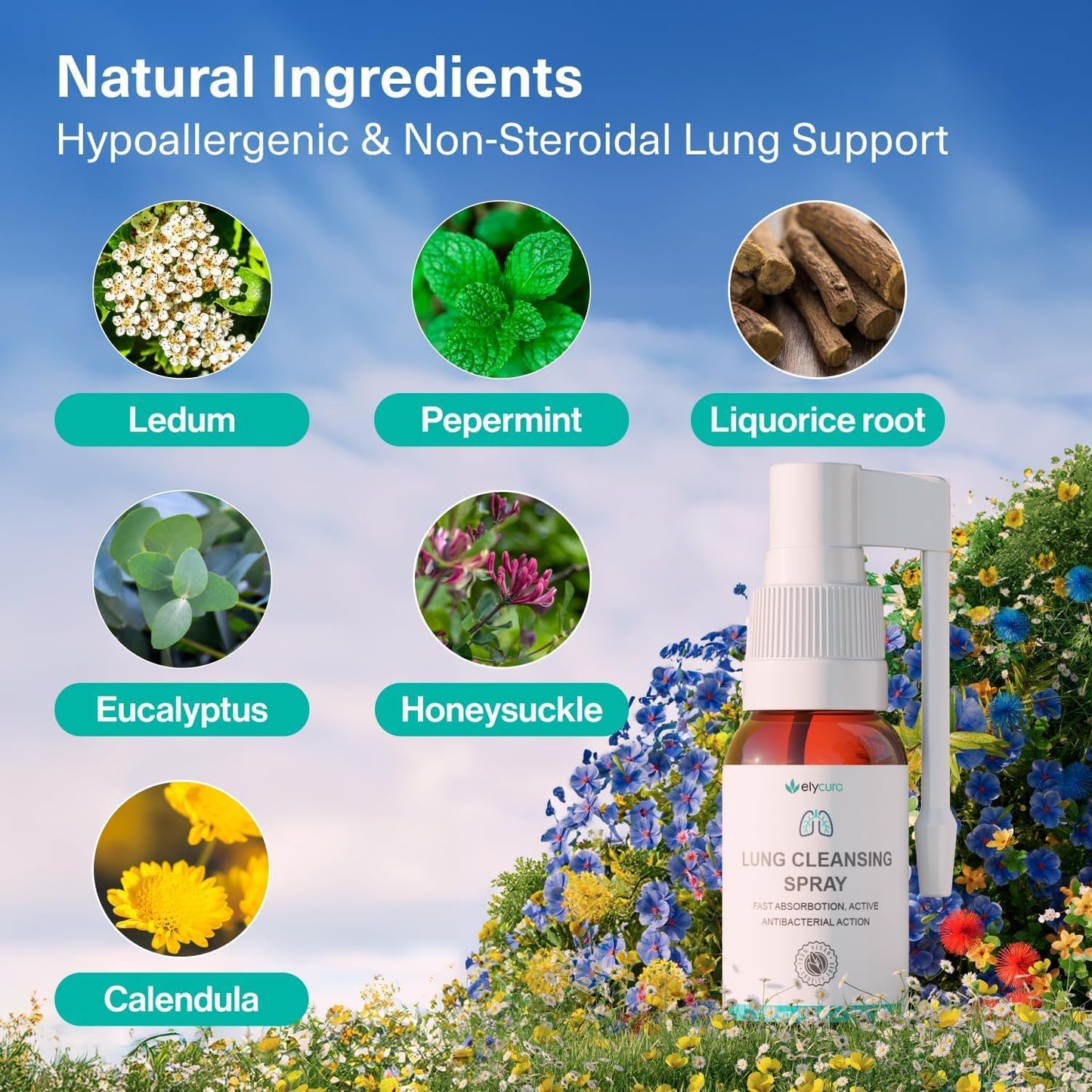 Elycura™ Lung Cleansing Spray