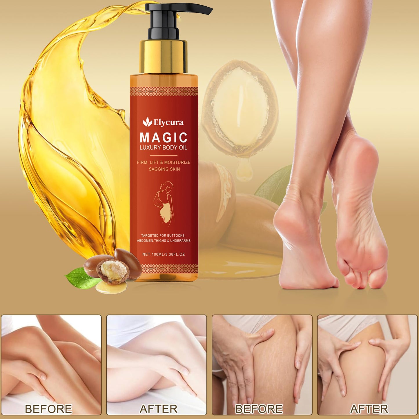 Magic Luxury Body Oil Elycura