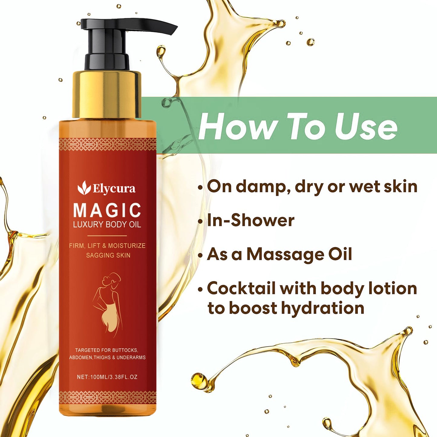 Magic Luxury Body Oil Elycura