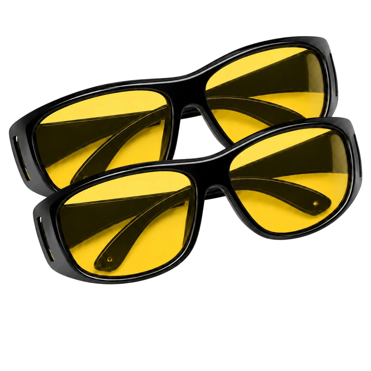 Night Driving Over Glasses