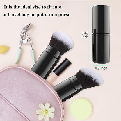 Elycura Portable Kabuki Makeup Brush
