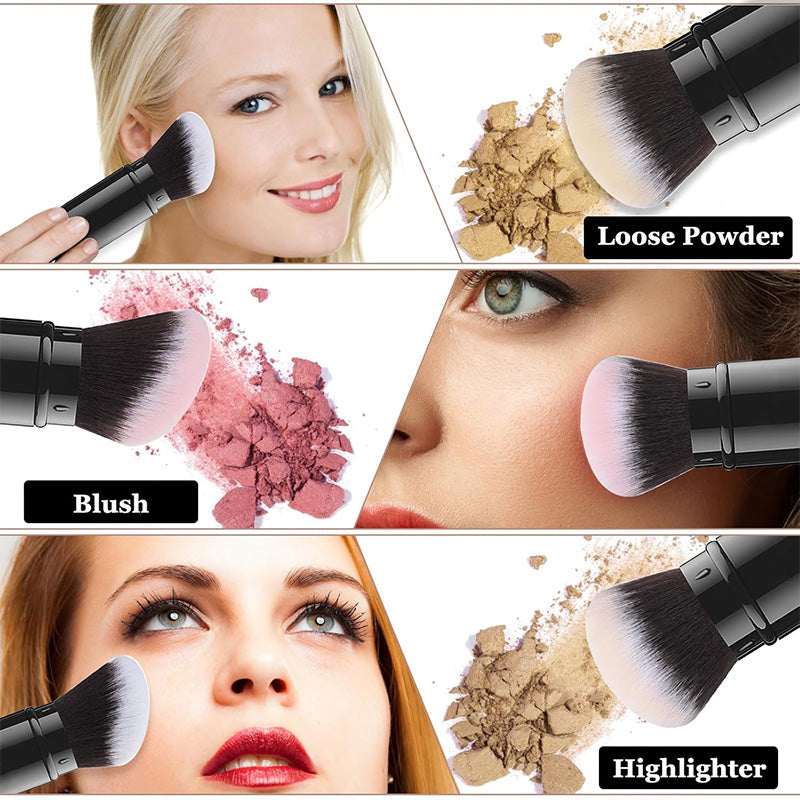 Elycura Portable Kabuki Makeup Brush