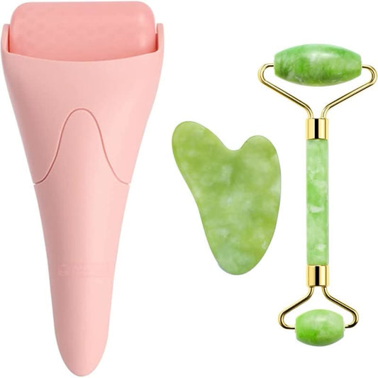 Elycura Jade Stone Face Roller