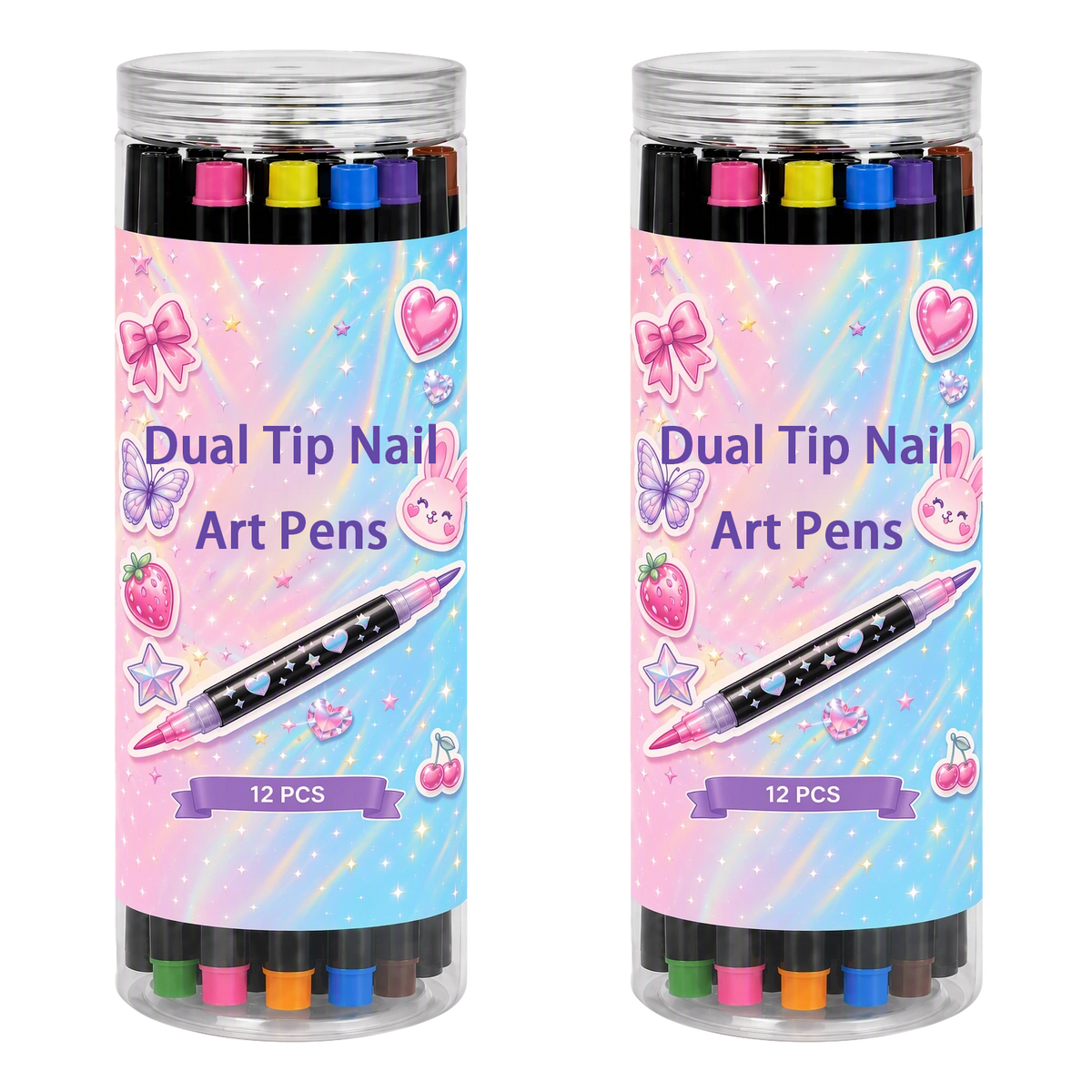 Dual Tip Nail Art Pens